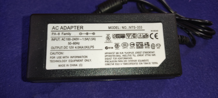 آداپتور 12 ولت بین راهی 4 آمپر